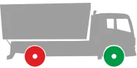 ZDRM supported axle position