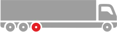 ZDRM supported axle position