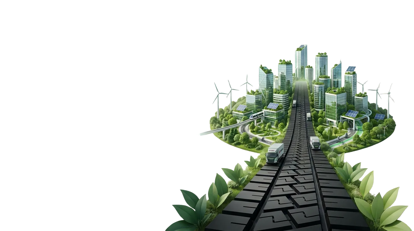 Sustainable retreading visual