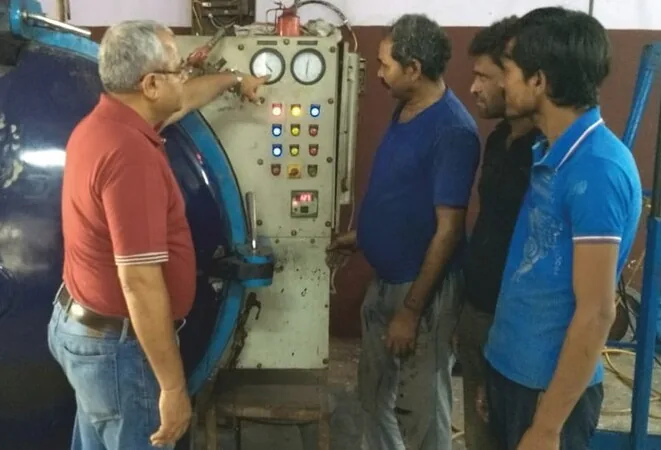 Retreading workshop machinery audit